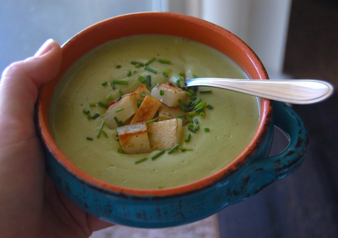 Creamy Potato Leek Soup 2