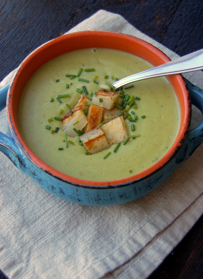 Creamy Potato Leek Soup 4