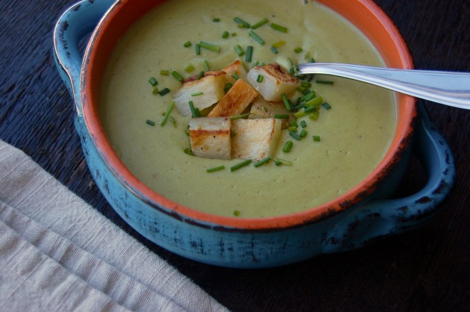 Creamy Potato Leek Soup 5