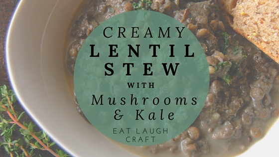 Creamy Lentil Stew Blog Header