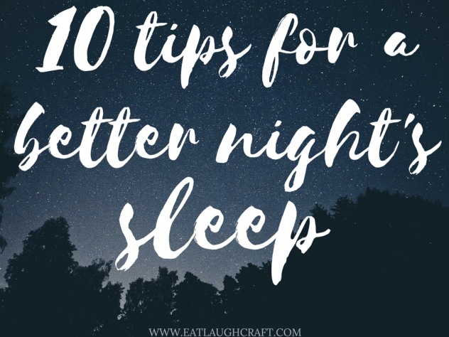 Tips for better sleep